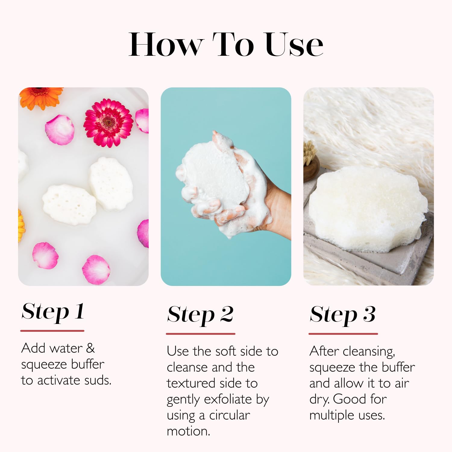 Bulgarian Rose Pedi Buffer – Exfoliating Foot Scrub & Cleanser | Softens, Smooths & Hydrates Dry Feet | Built-in Body Wash | 30+ Uses | Vegan, Paraben-Free, Cruelty-Free | At-Home Pedicure Spa