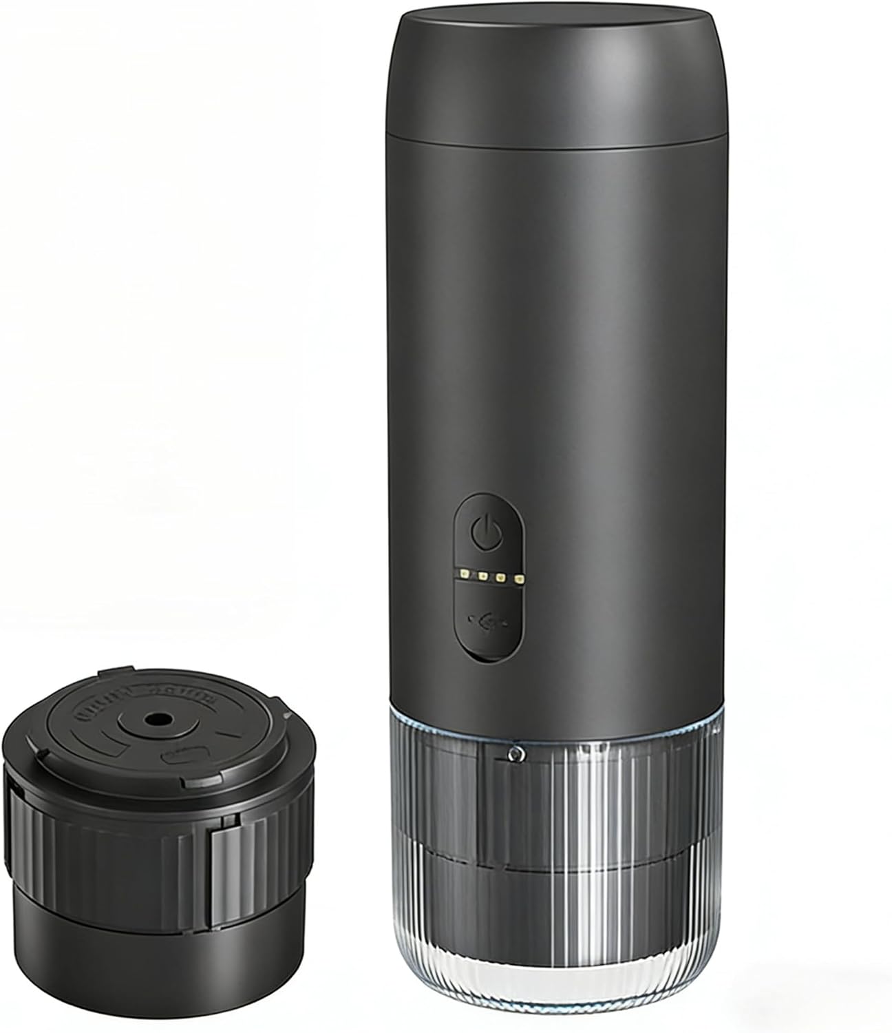 Portable Espresso Machine, 20 Bar High Pressure Mini Coffee Maker, Rechargeable Cordless, Compatible with Nespresso Capsules and Ground Coffee, Travel Coffee Maker