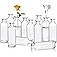 Peohud Set of 12 Glass Bud Vases, Clear Small Flower Vases, Decorative Glass Bottles Floral Vases for Home Decor, Wedding Rec