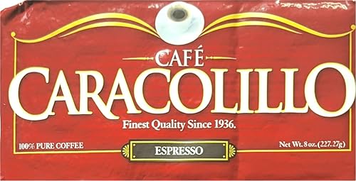 Cafe Caracolillo - Café molido cubano expreso 227.27 g (8oz)
