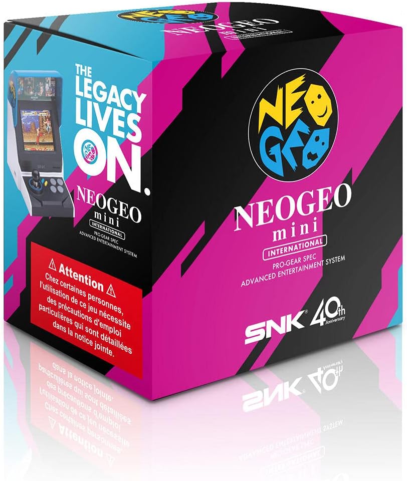 Neo Geo Mini International — 40 juegos SNK