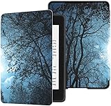 Colorful Star Smart Case for 6' Kindle Paperwhite 10th Generation 2018 - Waterproof PU Leather...