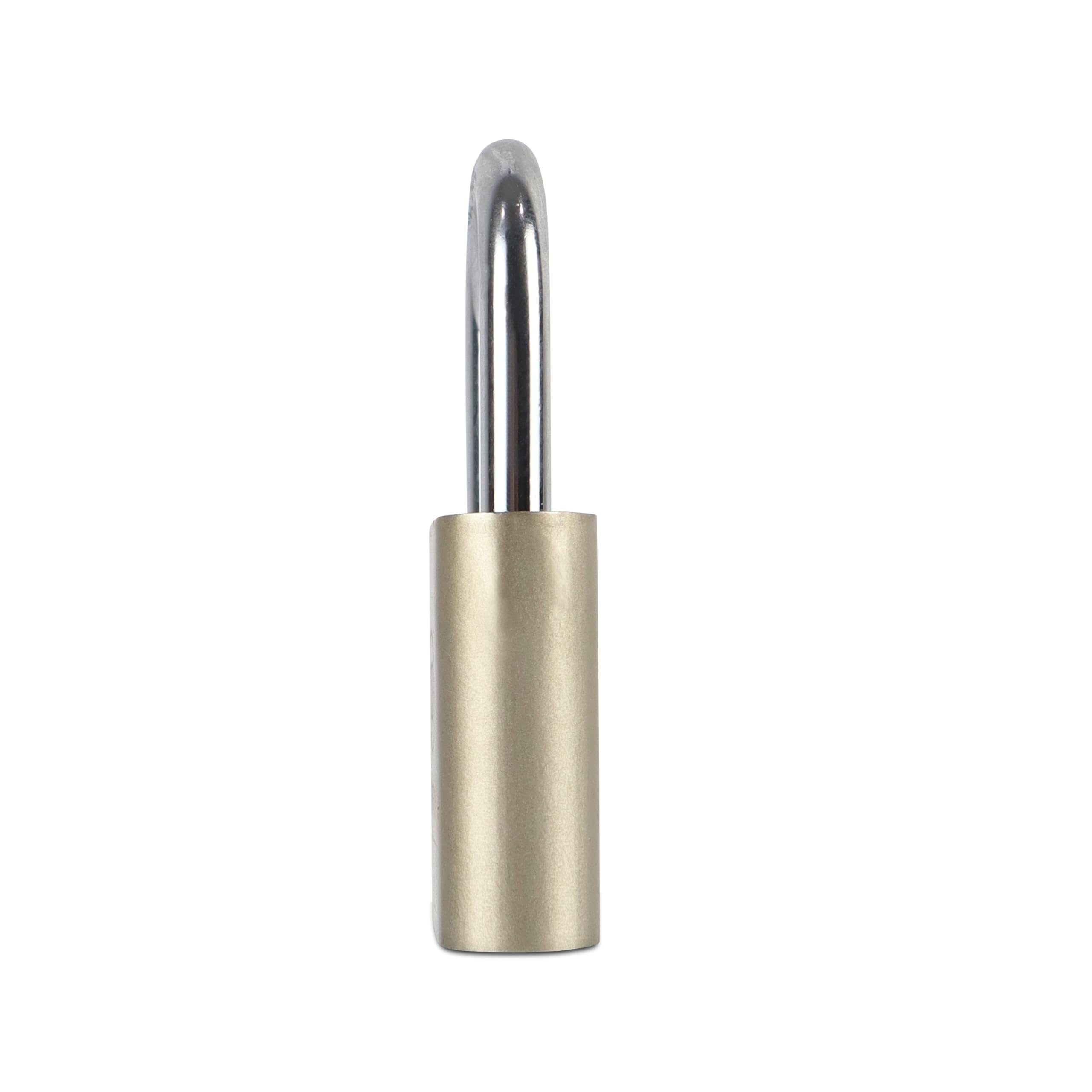NFI essentials 46mm Pressing Heavy Duty Locks with 3 Keys Hard Stainless Steel Metal Body Imported Lock Safe Security Lock Suitable for Doors, Gate, Hotels — Amazon image 8
