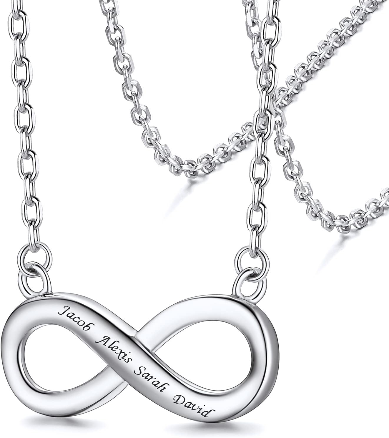 Silvora Infinity Necklace Sterling Silver Nigeria Ubuy