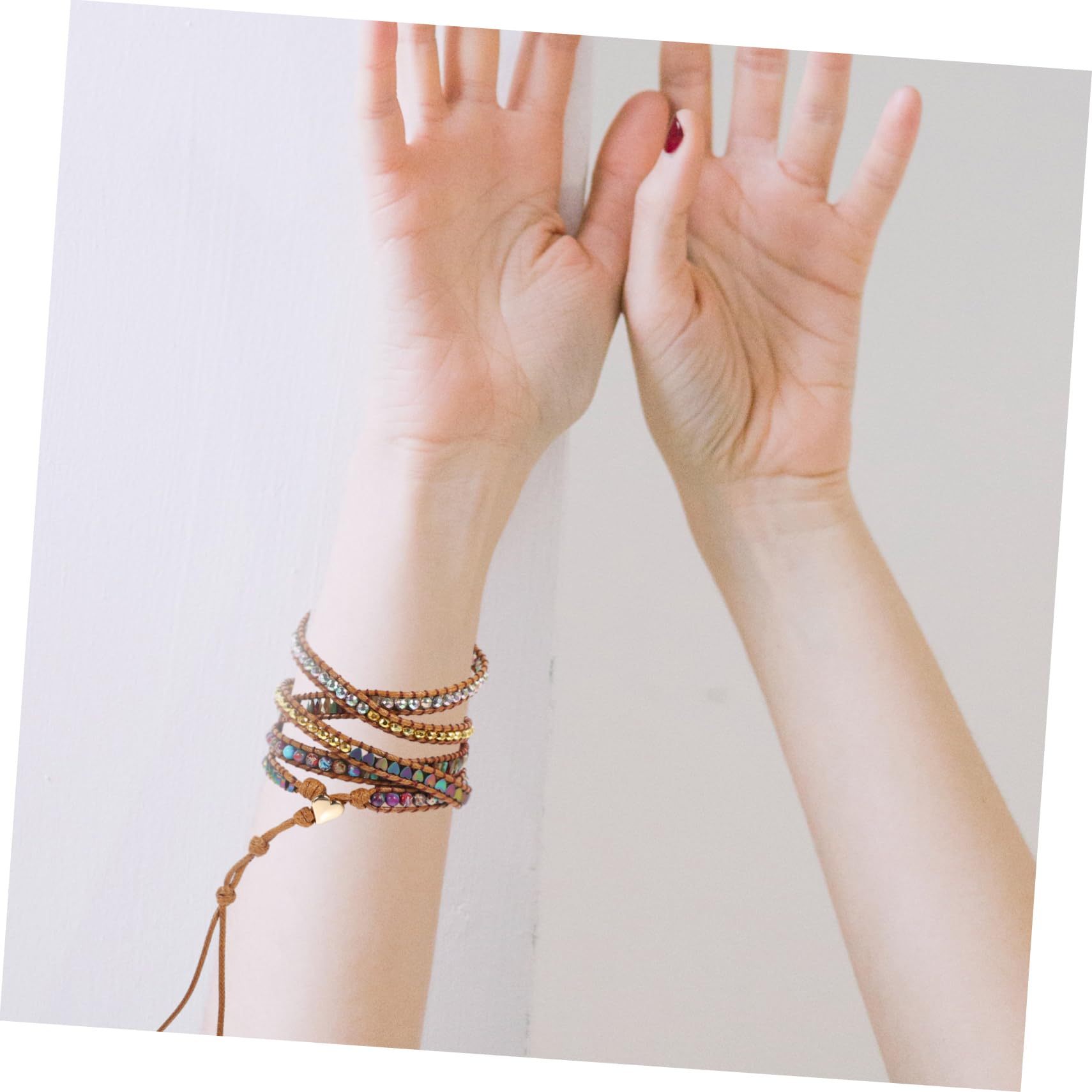 Uonlytech 2pièces Bracelet Naturel Pour Montre Compatible Avec Sangle Créative Et Élégante Confort Supérieur Et Facile à Installer