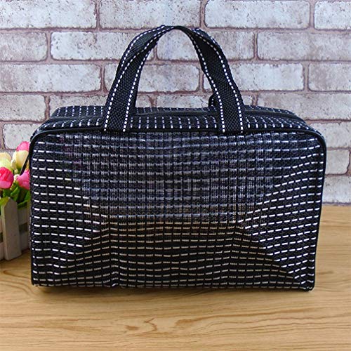 TOPBATHY Bolsa de banho de fitness multifuncional com alça de malha e zíper para banho, bolsa organi