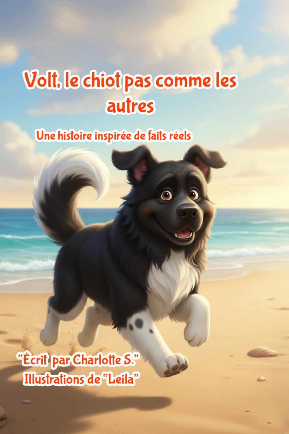 Volt, le chiot pas comme les autres: Une histoire inspirée de faits réels (Les aventures de Volt)