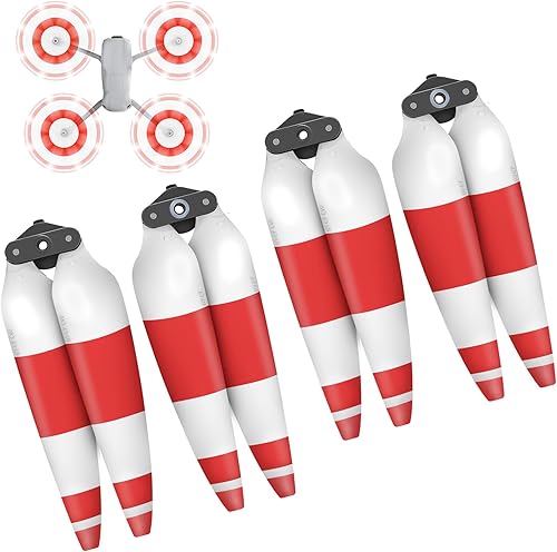 Miniatura 9 de Air 3 / Air 3s Hélices de bajo ruido para DJI Air 3 Cámara Control remoto Drone RC Accesorios Reemplazo de accesorios de repuesto