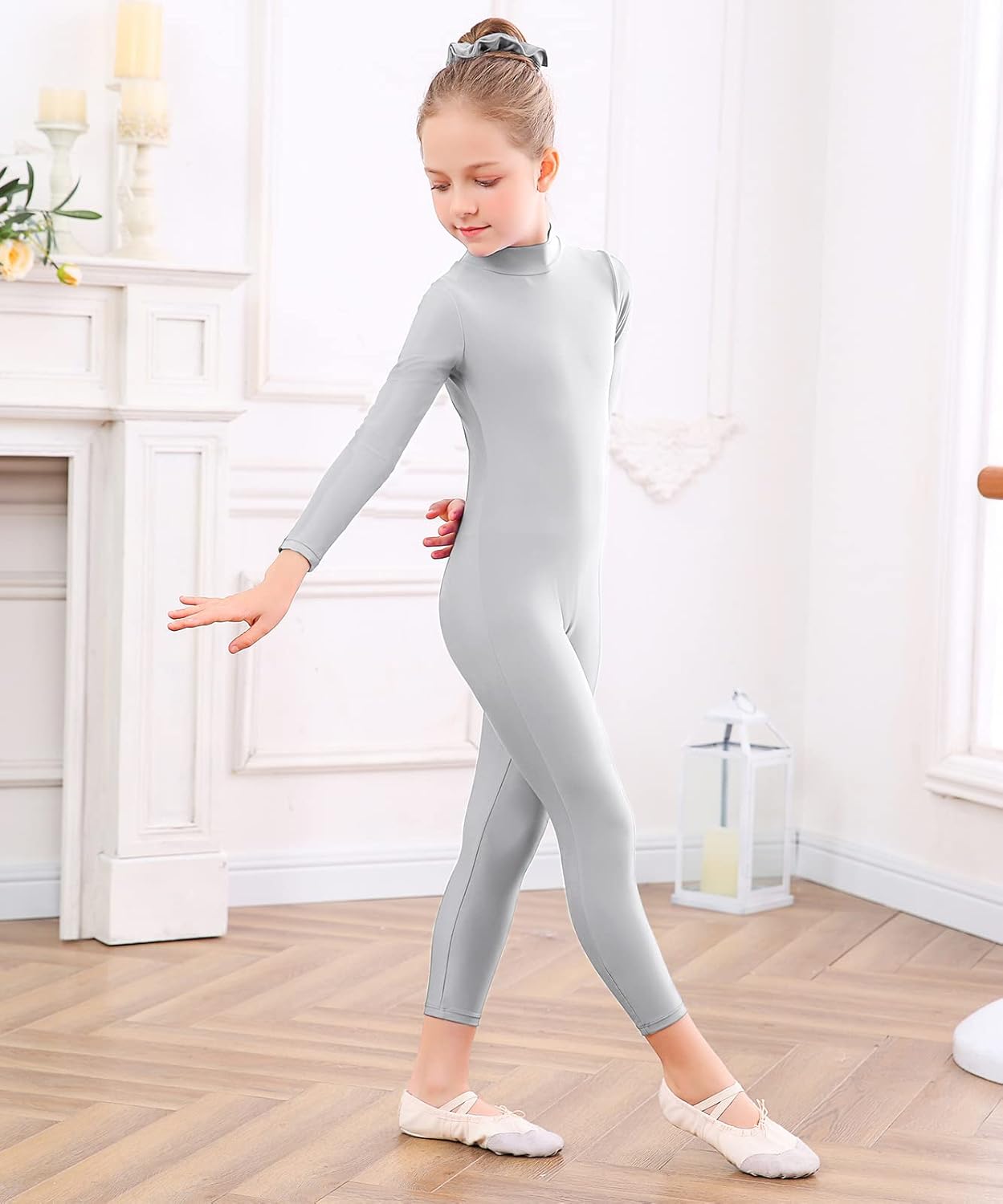speerise Girls Gymnastics Leotards Long Sleeve Unitards for Toddler Ballet Leotards for Kids Costumes for Girls - Image 5