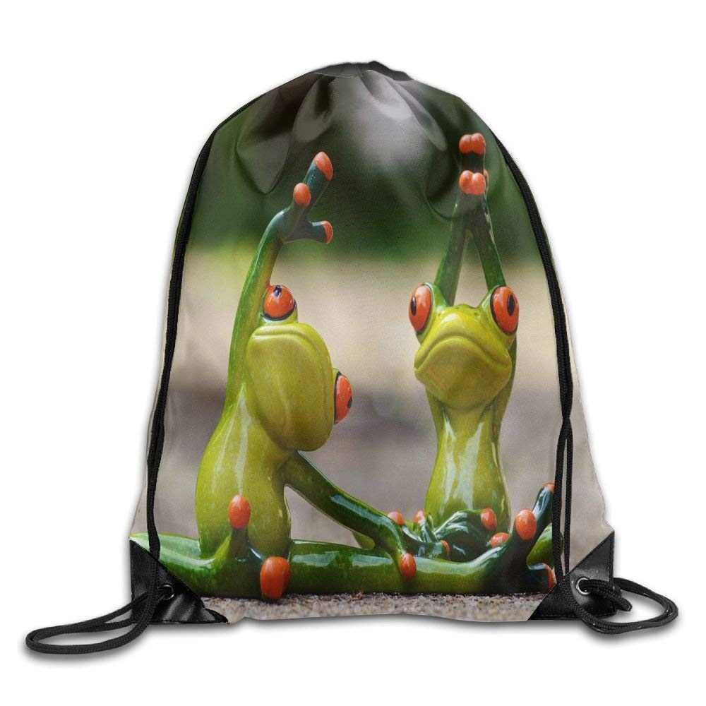 xinfub Gym Drawstring Bags Safari Navy Animal Draw Rope Shopping Travel Backpack Tote - 20031