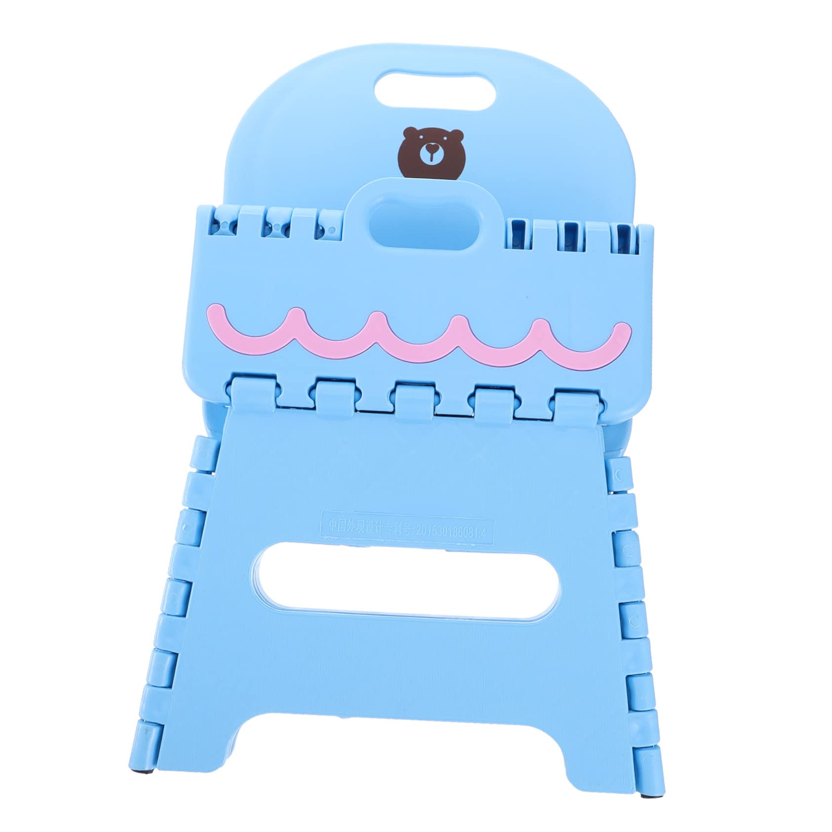 JECOMPRIS Chair for Lightweight Portable Plastic Stepping Stool with Backrest for Kitchen Bathroom Use Safe Sturdy Design for Easy Access to High Places