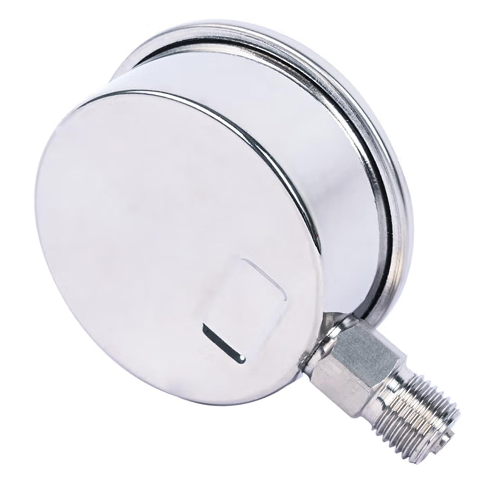 Manometro in acciaio inossidabile Y-60BF Manometro per pressione dell'acqua, pressione dell'aria, pressione dell'olio, resistente alle alte temperature, quadrante del manometro, diametro 60 mm, 0-0,