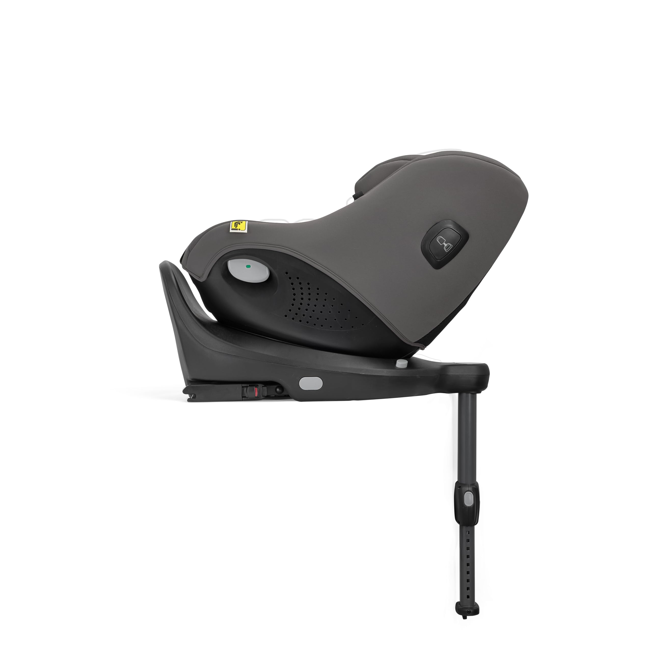 Joie i-Spin™ 360 Compact R129 Kindersitz, 61–105 cm, 6 Mon-4 J (Thunder) | 360° drehbar, i-Size-zertifiziert, ISOFIX-Installation, kompaktes Design für kleine Rücksitze und Kleinwagen.