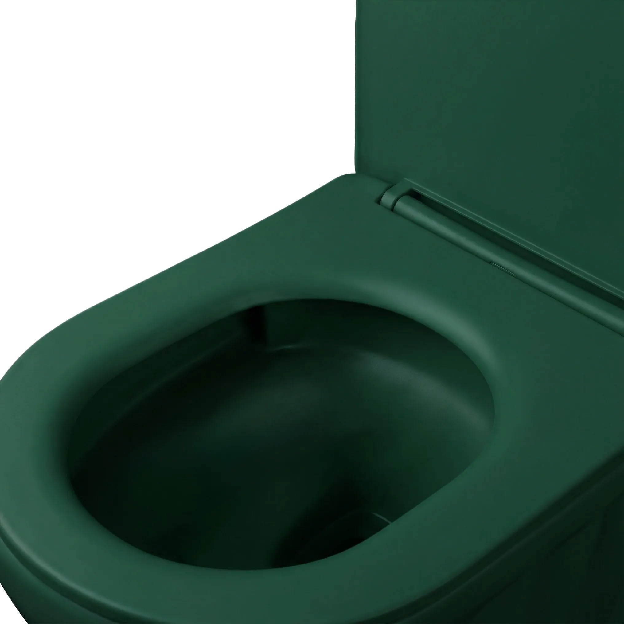 Rea - Zestaw Misa Wc Duo Podwieszana + Umywalka Nablatowa Duo Matcha Matt - 54x37x34,5 cm