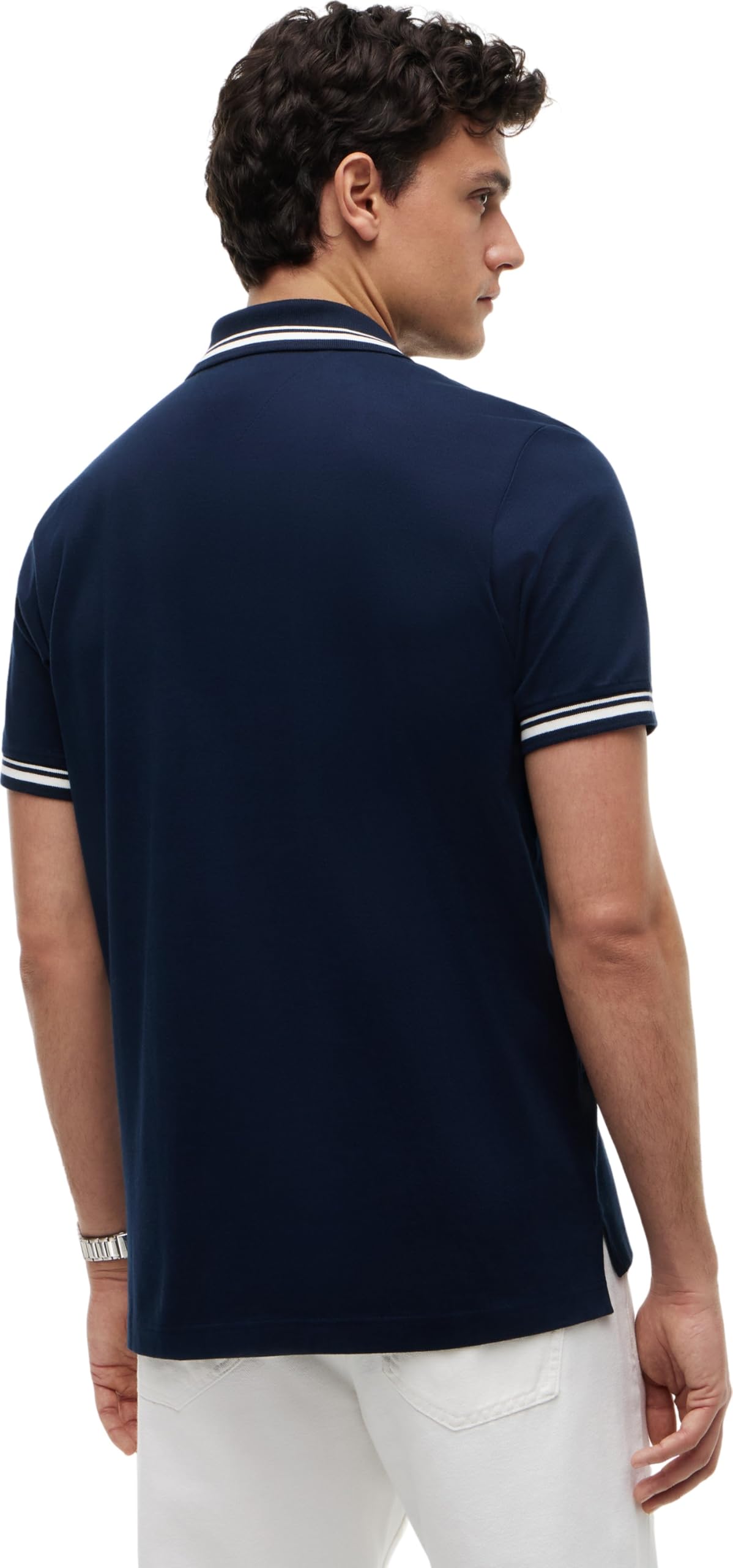 Tommy Jeans Tjm Reg Tipped Polo Ext Dm0dm22700 Polo S/S Uomo (Pacco da 1)