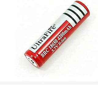 Rechargeable battery18650 Litio Batteria 4200mah 3.7v ICR Batterie Al Litio D Accumulatore A Bottone Top 18650 Batterie Ricaricabili per Torcia Elettrica