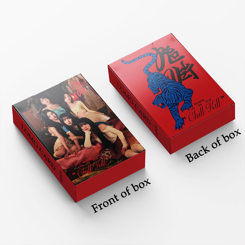 Amazon.com: Funwaretech Red Velvet Chill Kill Photocards 55 Pcs