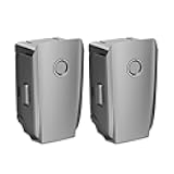 2 Pack Mavic 2 Battery, 3850mAh 15.4V Mavic 2 Pro Battery Replacement for DJI Mavic 2 Pro, Mavic 2 Zoom, Mavic 2 Enterprise Advanced Drone