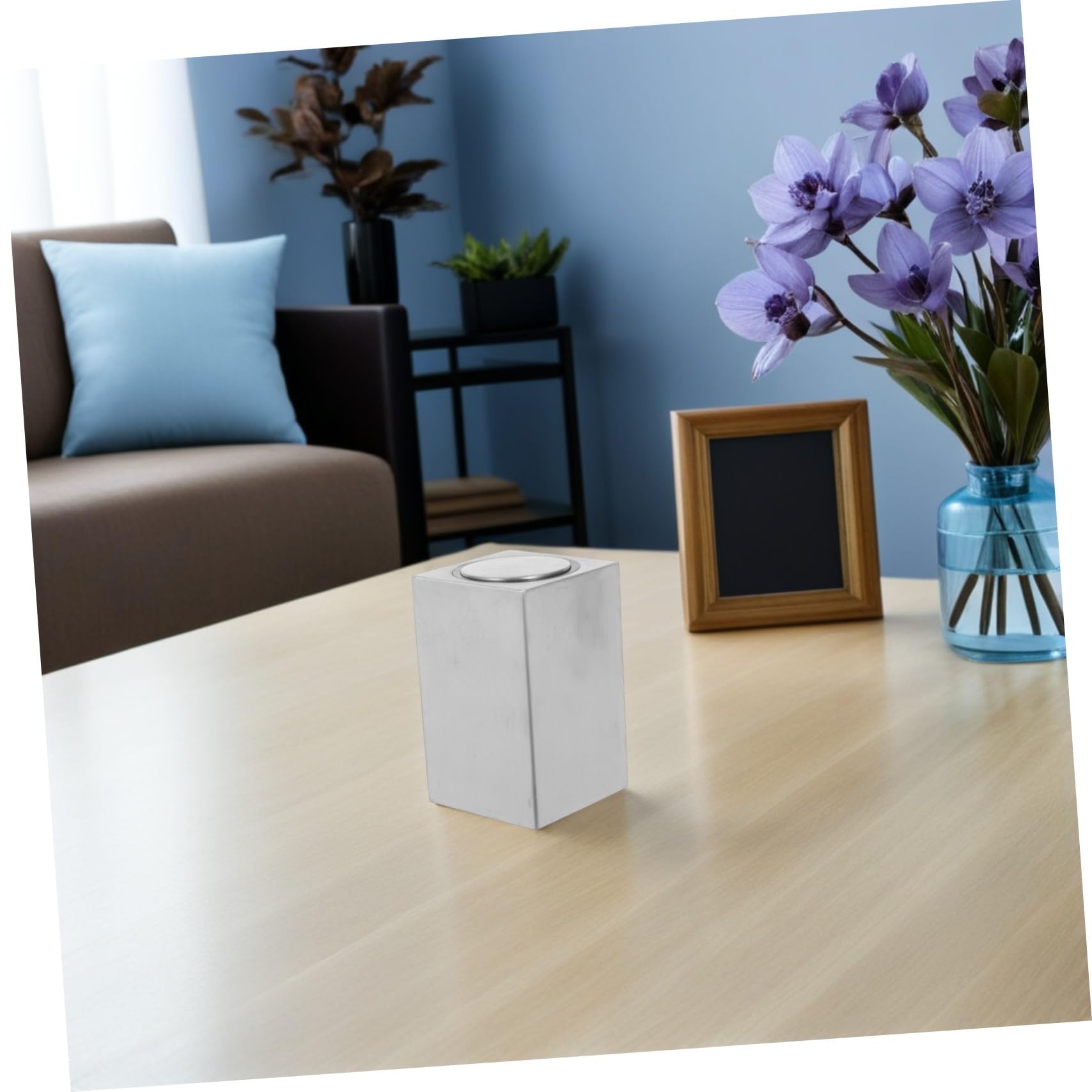 Contenedor De Palillos De Dientes a Presión Portátil De Acero Inoxidable 304, Dispensador Automático Compacto Para Mesa De Comedor, Viajes y Uso Diario, Caja Para Almacenamiento Higiénico