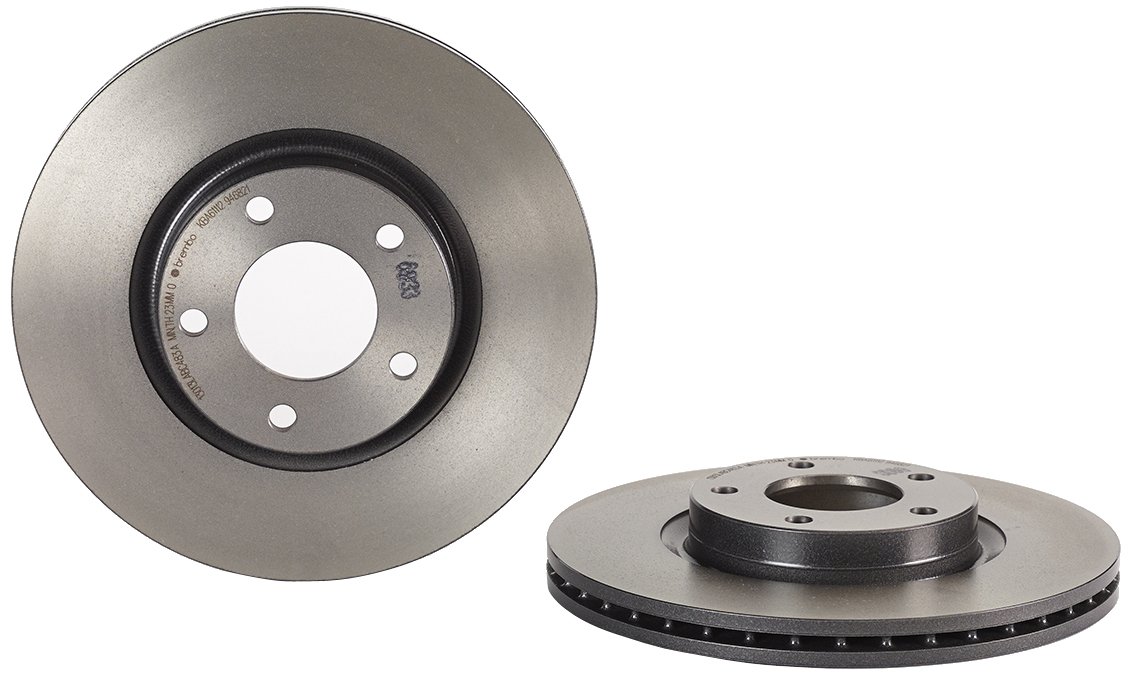 Brembo 09.9468.21 UV Coated vented Front Brake Rotor MAZDA OE# C26Y3325XC