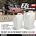 Risk Racing 281 EZ3 - 3 Gallon Utility Jug , Gray