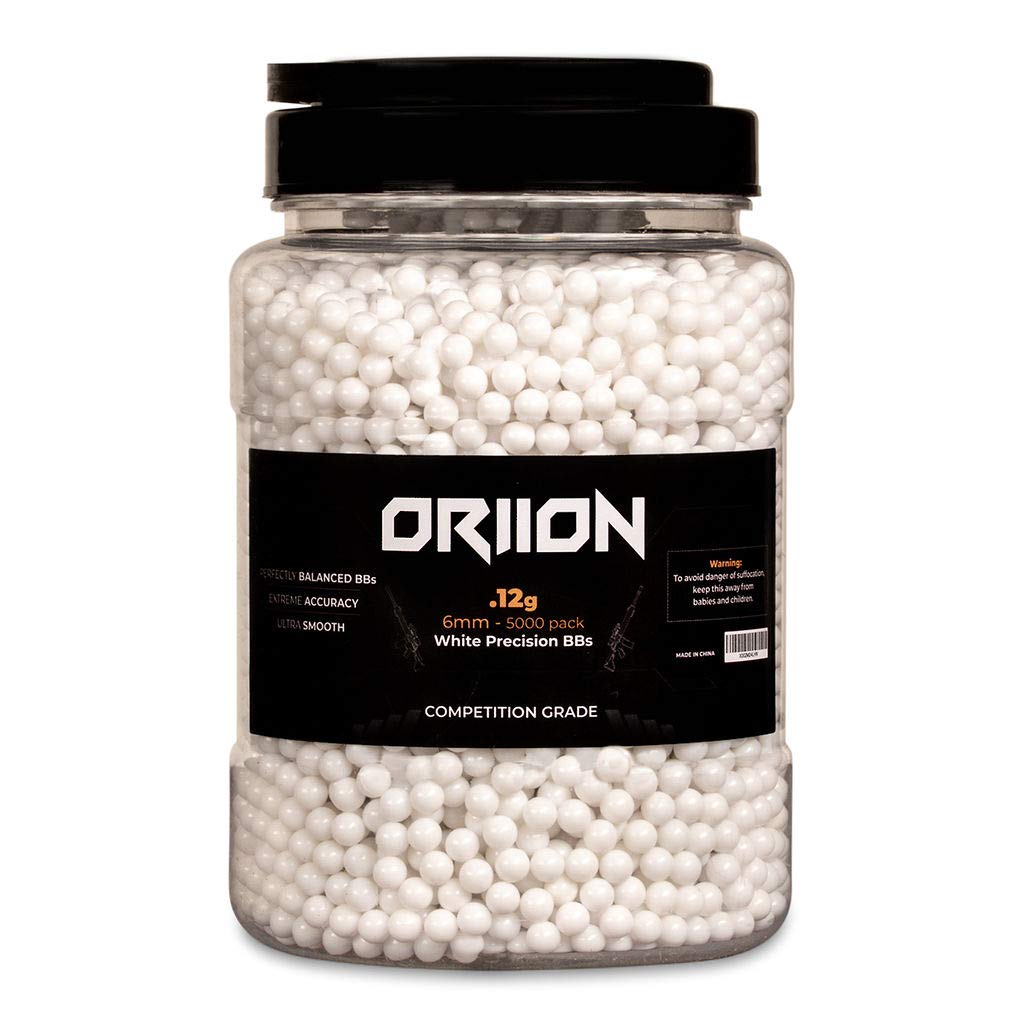Buy Oriion 6mm Airsoft BBS .12g Tracer BBS for High Precision and Greater Range Airsoft Ammo