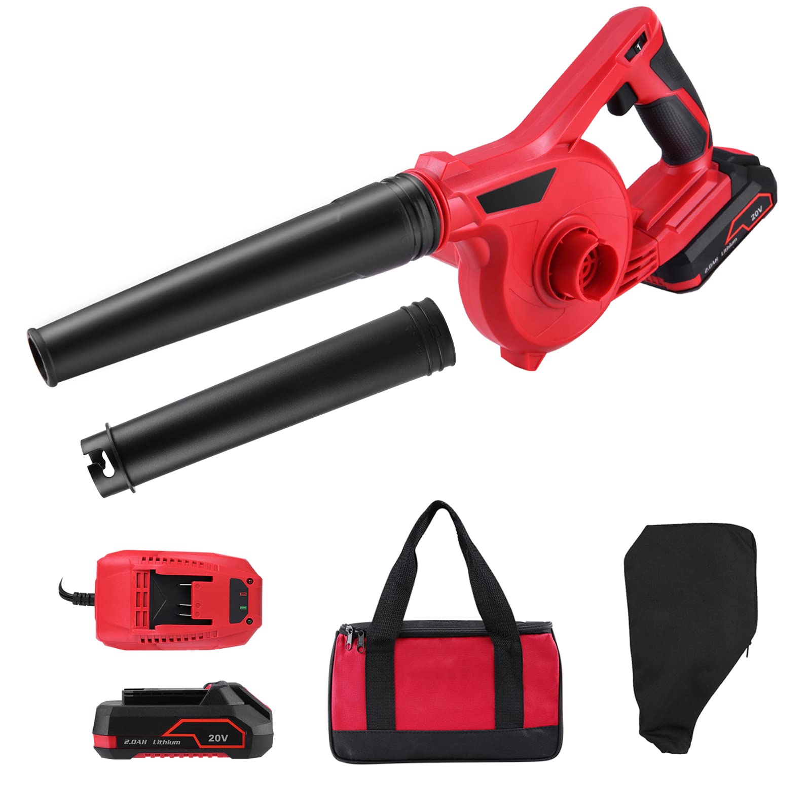 Buy Leaf Blower, 2 IN 1 Cordless Leaf Blower and Vacuum 3 Various Speed