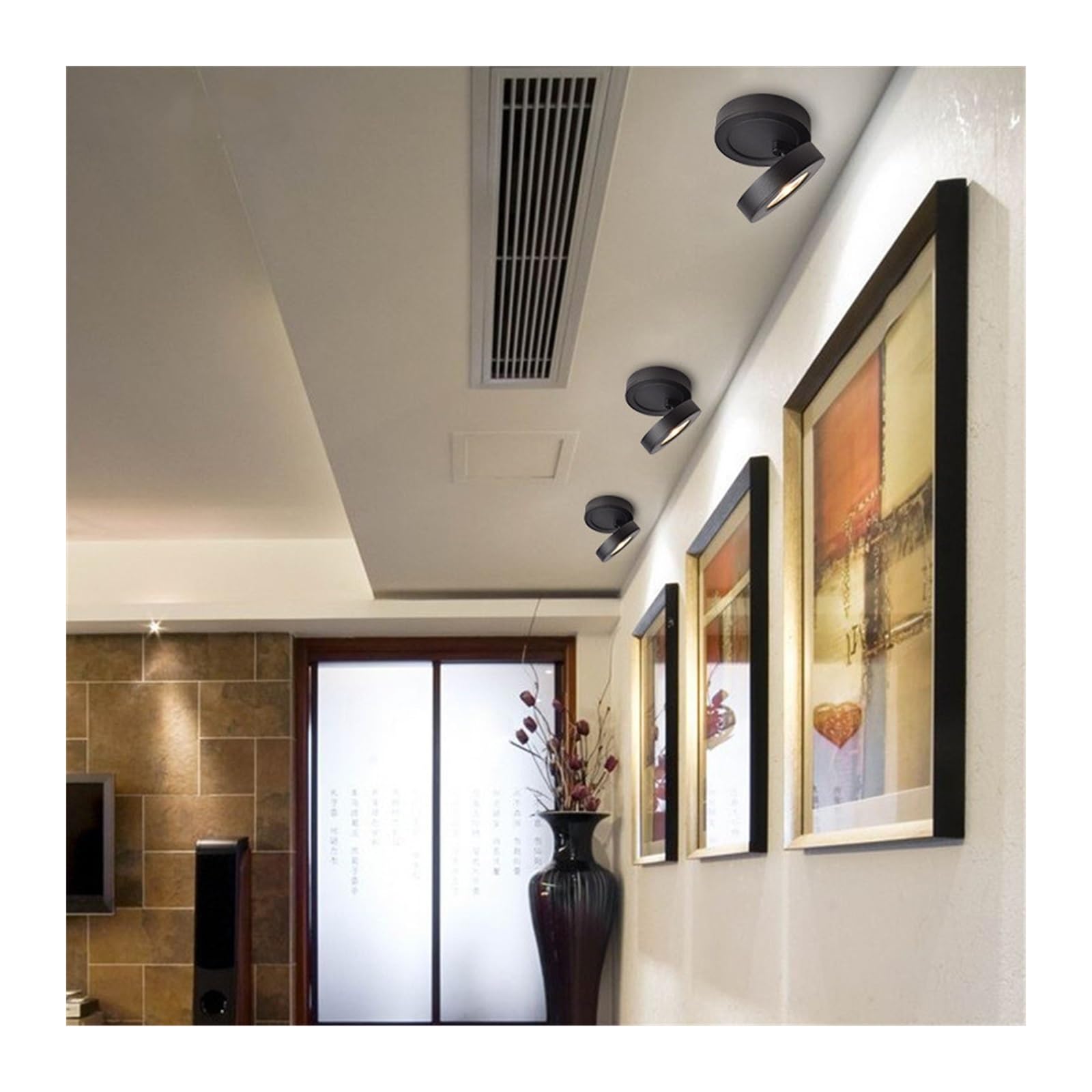 Reflektory ledowe AC/DC 12V 24V składana oprawa LED typu Downlight 5W 7W 10W 12W żarówka 360 kąt obrotowy 3000K/4000K/6000K światło punktowe