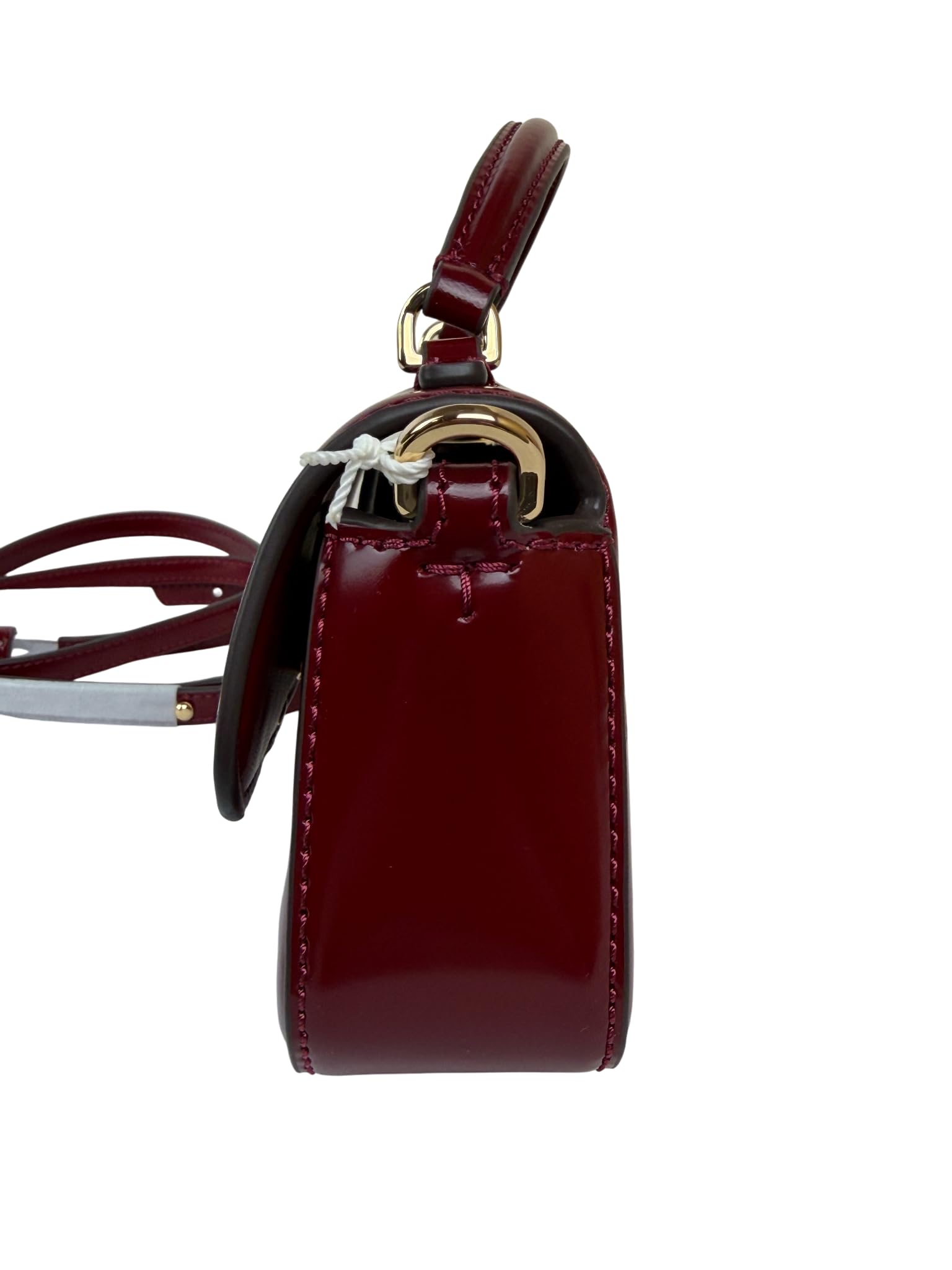 Tory Burch Britten Mini Top Handle Leather Crossbody Bag