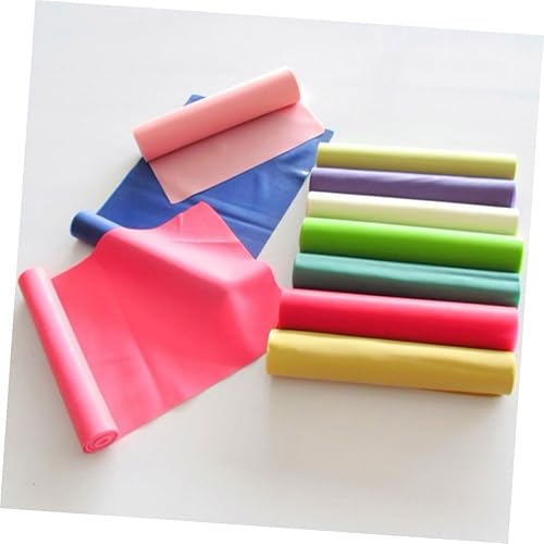 Miniatura 2 de Yoga Resistance Band with Stretch Rubber for Pilates Fitness Training Full Body Exercise Strap for Waist Arms Legs and Back Flexibility Random Color