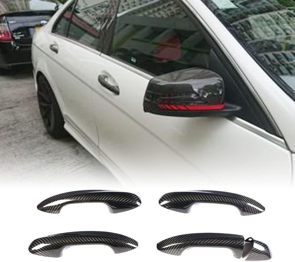 JC SPORTLINE Fits for Universal Mercedes Benz A B C E S Class Side Door Handle Bar Cover Exterior Trim(Non G Class)