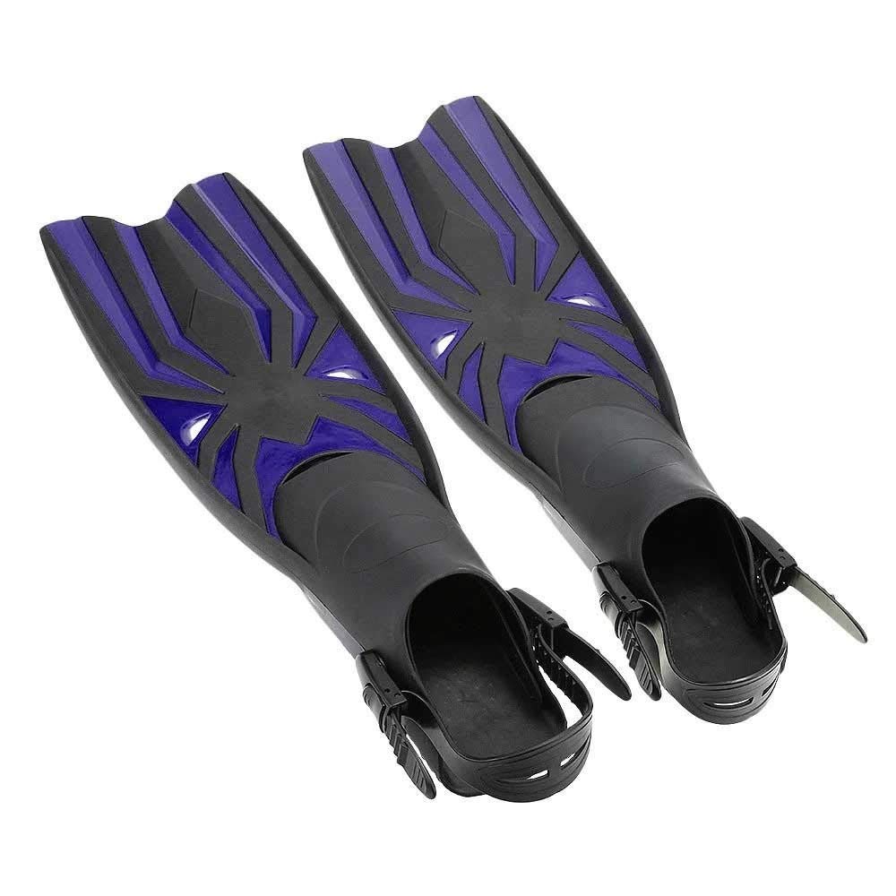Pinne da Nuoto Regolabili for Adulti, for Nuoto, Snorkeling, Immersioni, Pinne Lunghe, Scarpette in Silicone, Pinne da Immersione Professionali