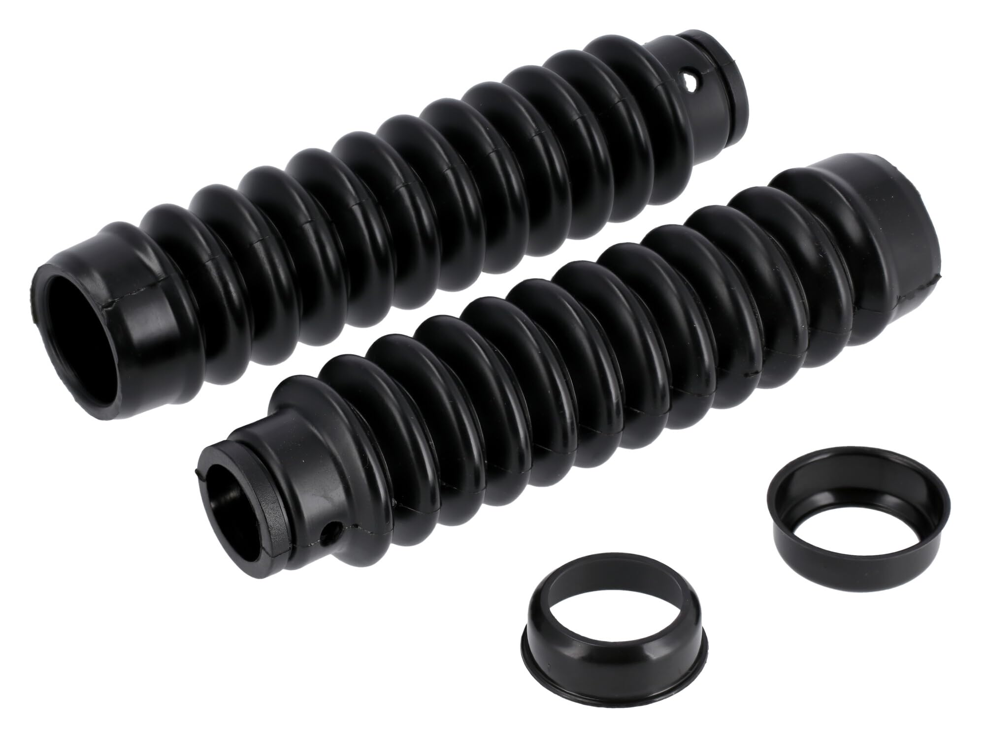 Set: Telegabel für Trommelbremse, Silber - Simson S50, S51, S53, S70, S83