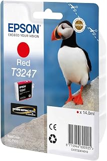 Epson T32474010 - Tinta, color rojo, Ya disponible en Amazon Dash Replenishment