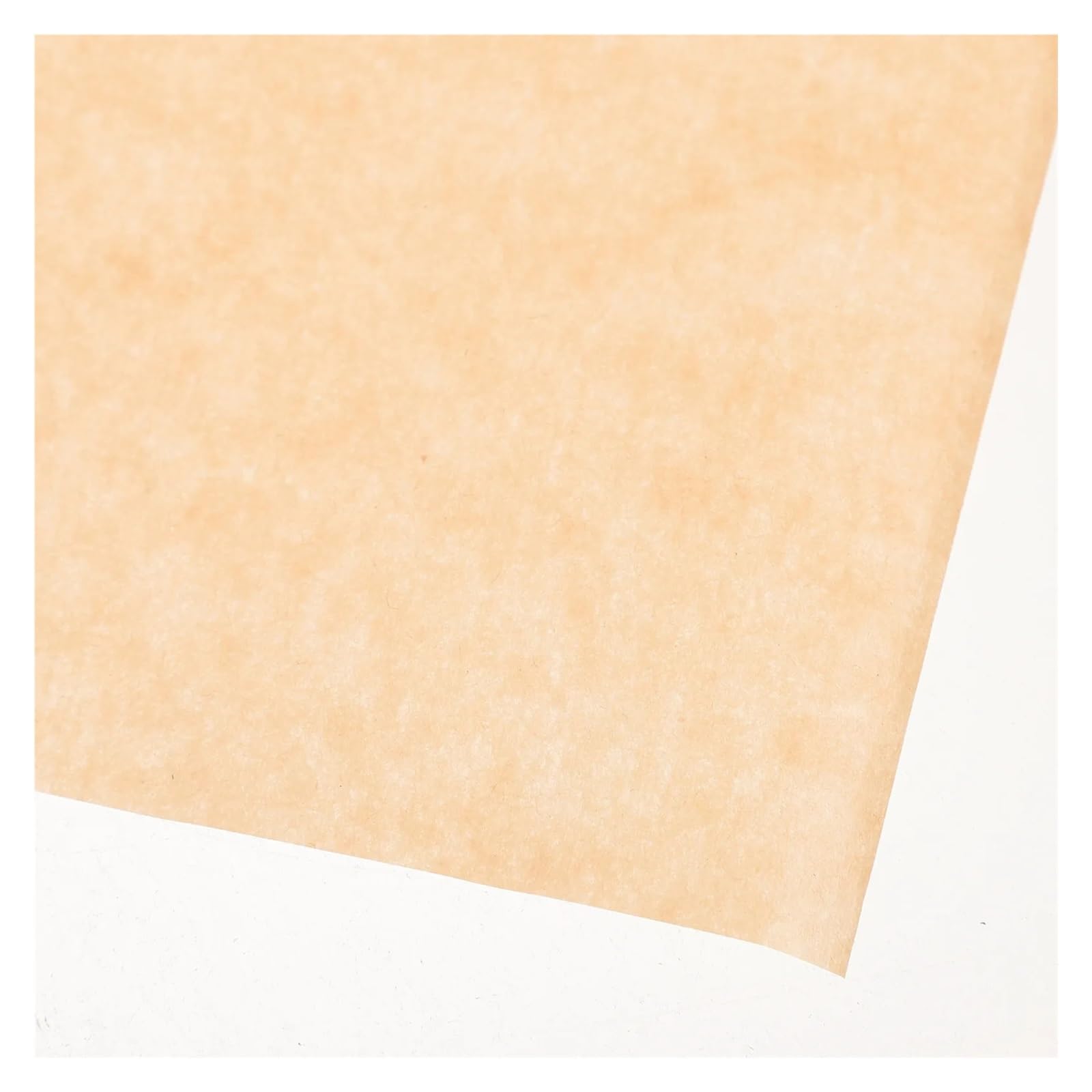 Hojas de papel para hornear, 150 forros antiadherentes resistentes | Forros de pergamino beige, resistentes al aceite y al calor, 44.00X17.50X0.10cm