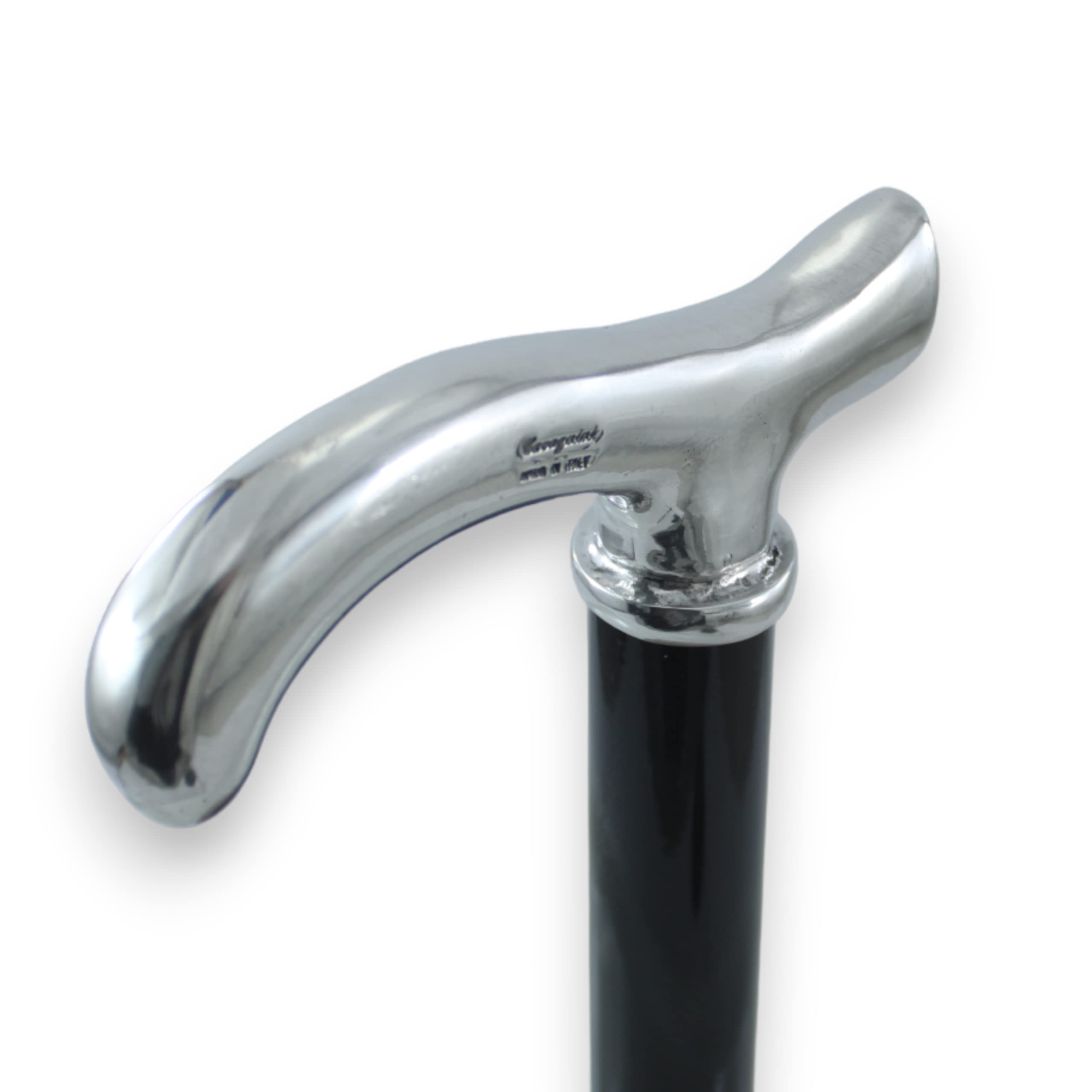 CAVAGNINI Bastone da Passeggio Artigianale Personalizzato Made in Italy Elegante Uomo Donna con Incisione Nome 5 Colori Lunghezza Max 97 cm