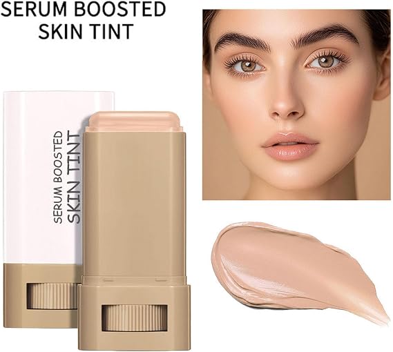 Foundation Stick Duo, Light Beige And Deep Brown, 2-Pack, 18 g Each