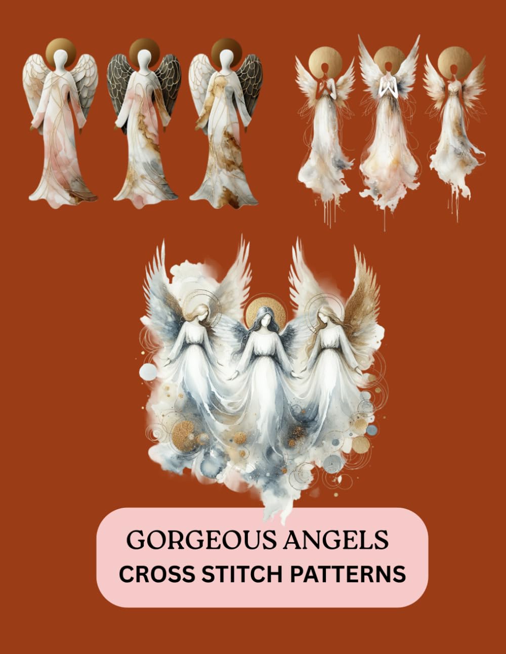 GORGEOUS ANGELS CROSS STITCH PATTERNS