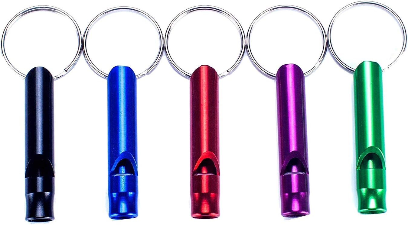 fischietto di sopravvivenza con portachiavi