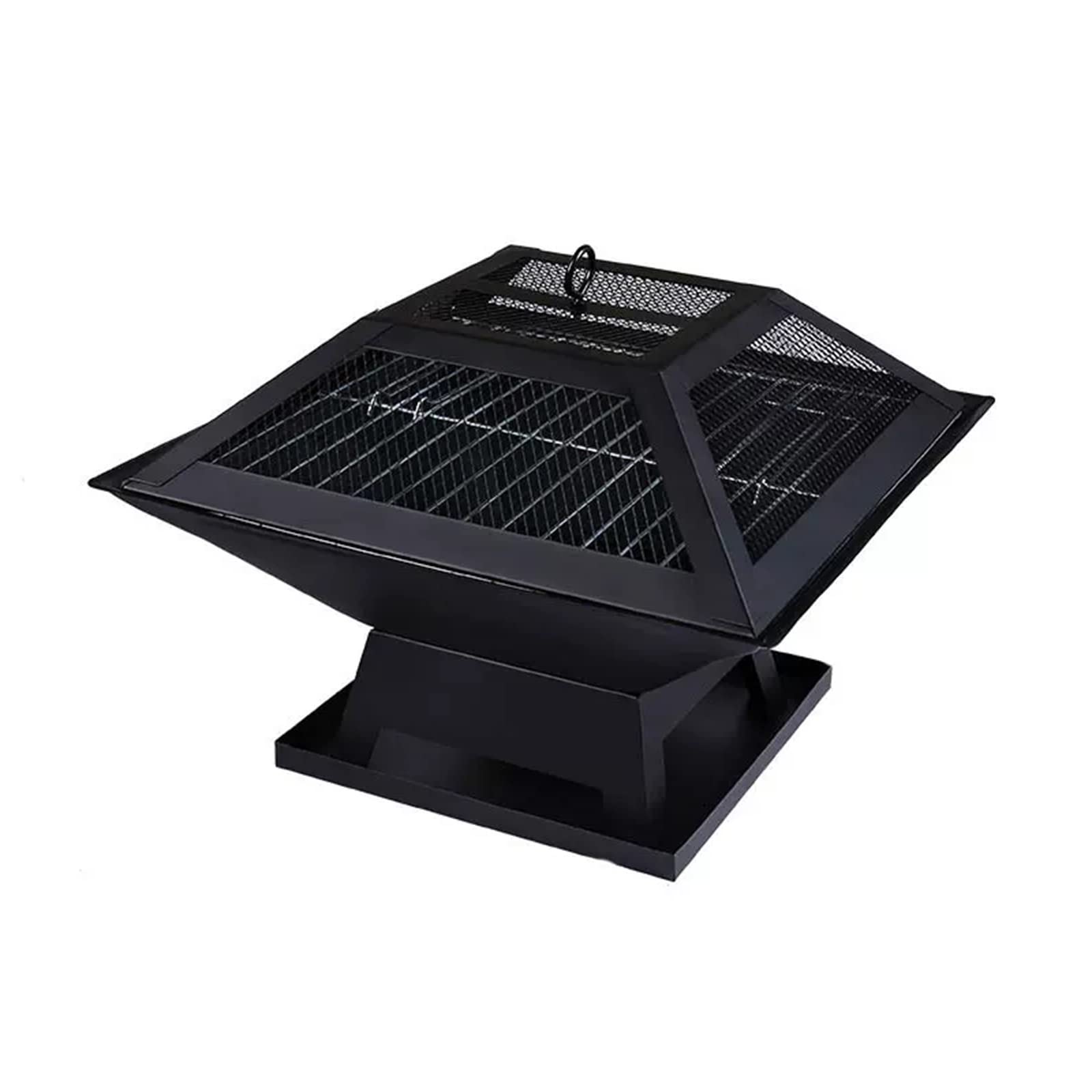 Chauffage de cour extérieur contre le froid avec table de barbecue intégrée pour ménage