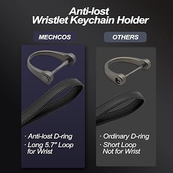 MECHCOS Long Wristlet Key Chain