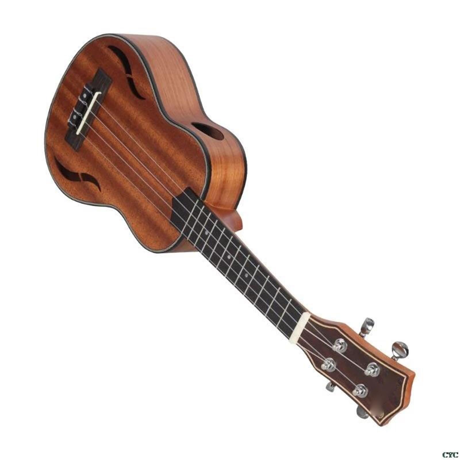 Zestawy Ukulele 21calowe Ukulele Tenorowe Z Korpusem Orzecha Włoskiego 18 Progami I Mahoniową Podstrunnicą