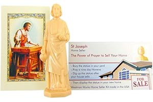 St. Anthony Statue with Prayer Card and Novena