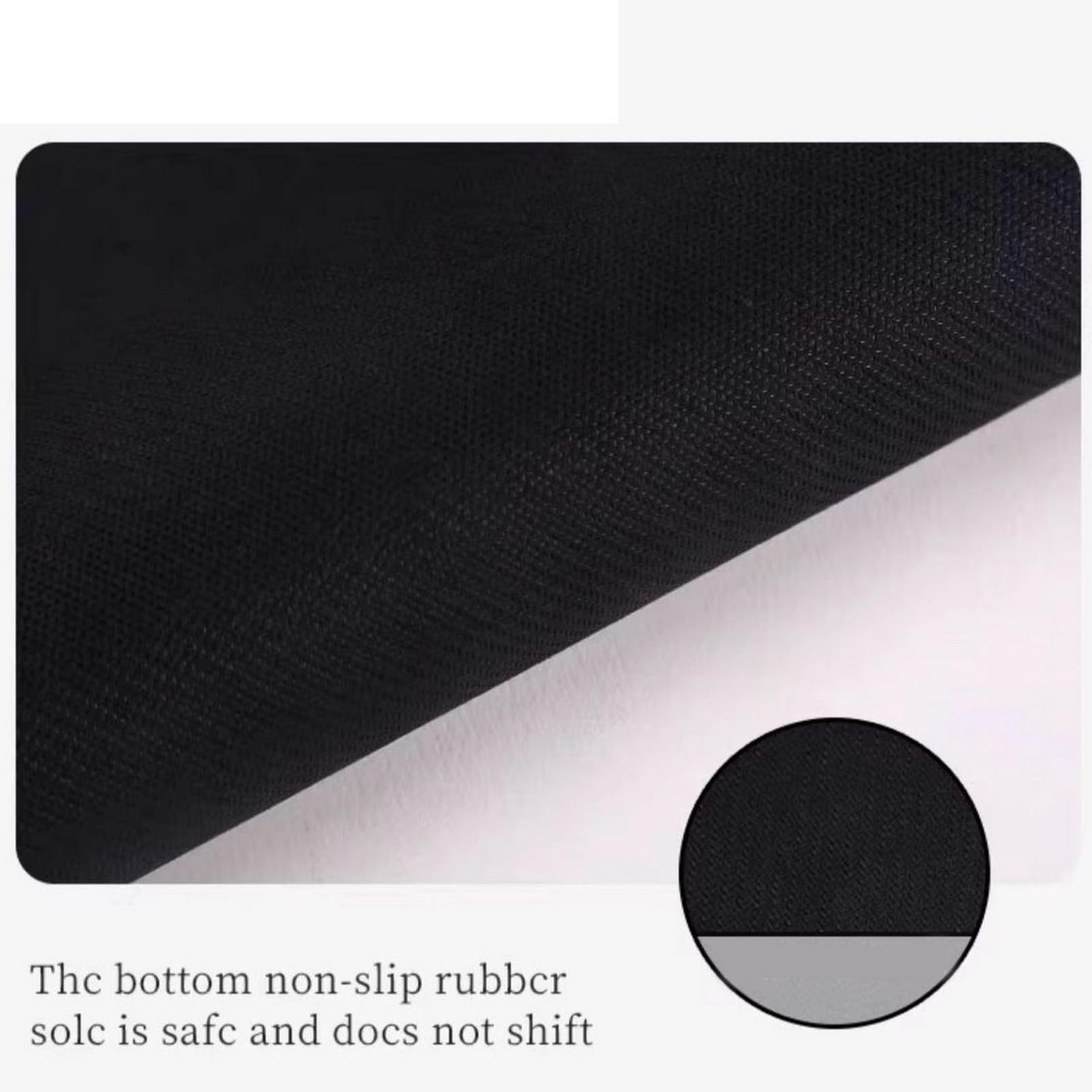 Lifup Tappeto Sedia Ufficio Protettore del Pavimento, Tappeto Salvapavimento Antiscivolo, Tappetino Pavimenti per Parquet e Piastrelle Grigio 70 x 70 cm