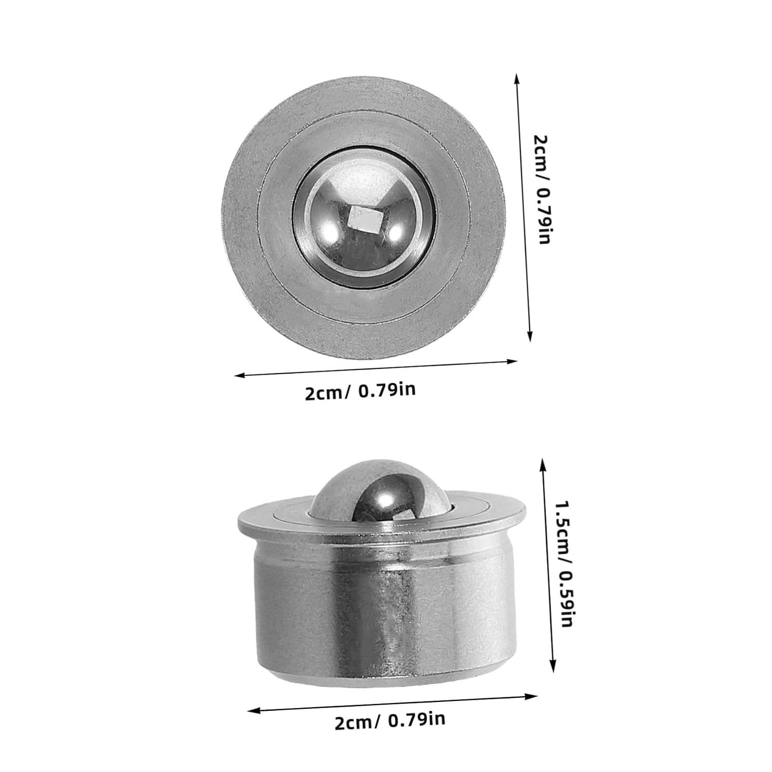 Mipcase Ball Catcher Ball Transfer Units Spring Loaded for Precision Positioning