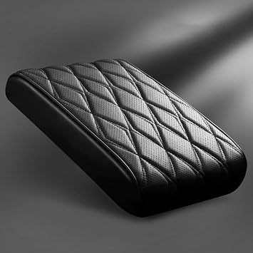 Car Armrest Pad for Mazda MX-5 MX5 Miata Roadster Type ND NC NB NB-FL NA, Comfortable Breathable Car Waterproof Center Console Armrest Mat,Black