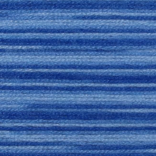 Image of KCS Big skeins of 25 Meters Size 25 Color Variegated Cross Stitch Stranded Threads,6 skeins,93