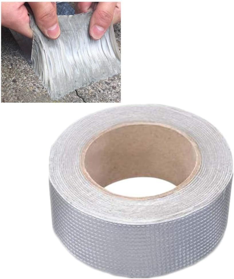Professional Super Strong Waterproof Butyl Aluminum Rubber Foil Tape Repair Adhesive Leak Proof Tape Seal for Surface Crack Pipe Rupture
