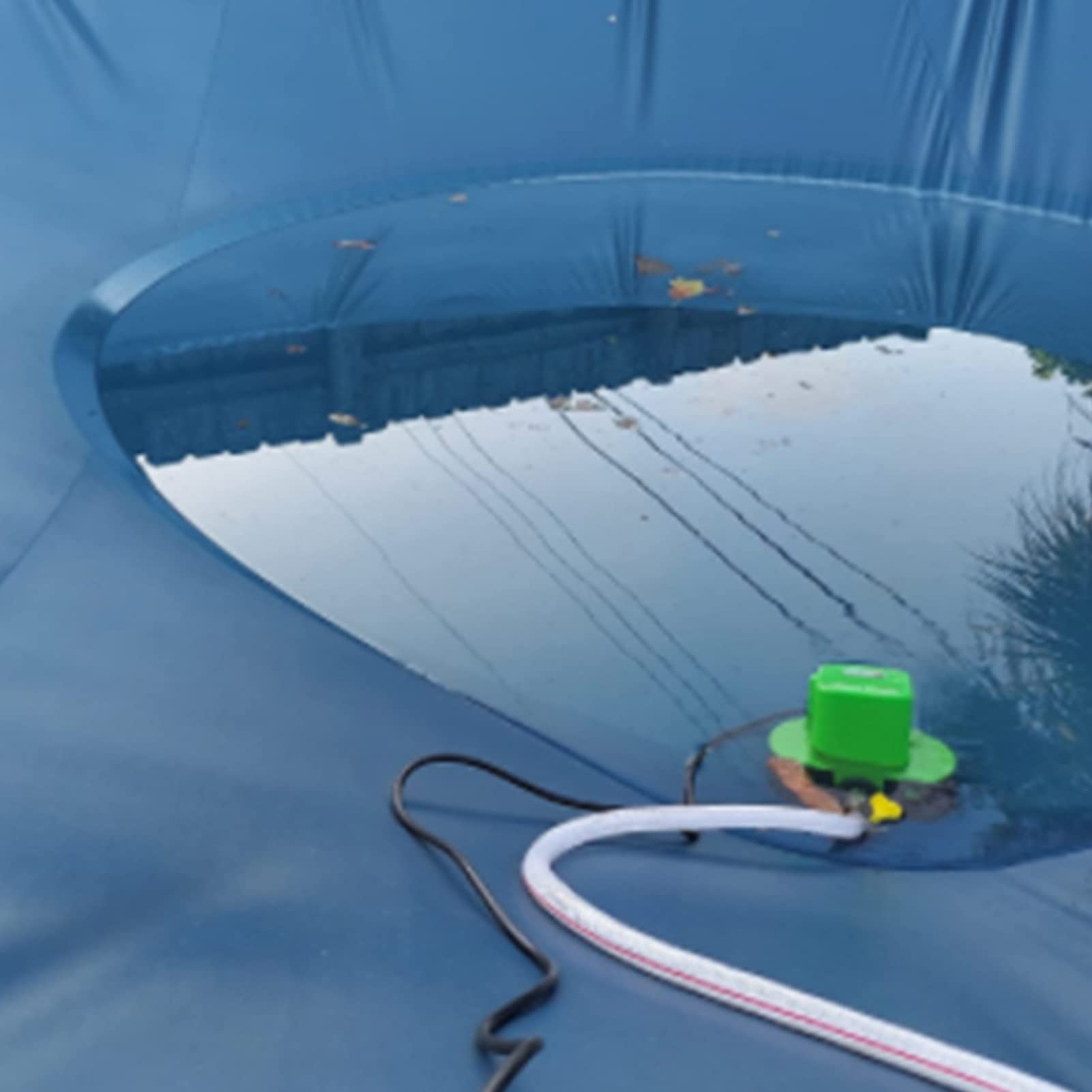 Pompe de drainage automatique pour piscine avec tuyau de 4,8 m débit 1200 GPH pompe de vidange eau sécurisée pour piscine hors sol et enterrée