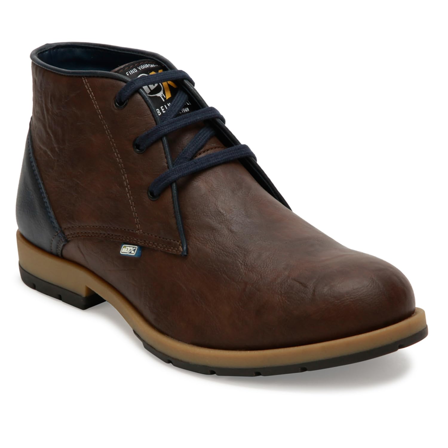 ID Lace-Up Chukka Boots for Men